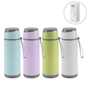 Sports Glass Bottles 500ml Twist off Lid and Carry Handle